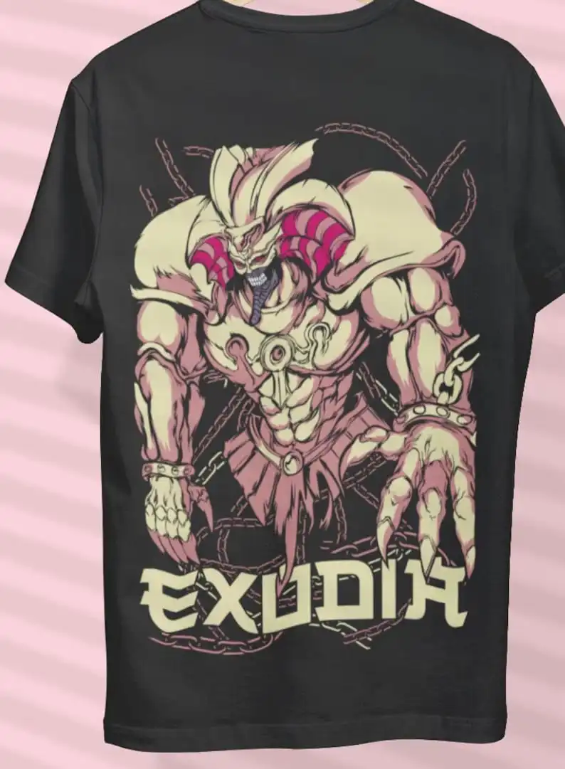 Premium Vintage YuGiOh Exodia The Forbidden One Unisex Tee Yugi Anime Retro 1997 Anime Shirt