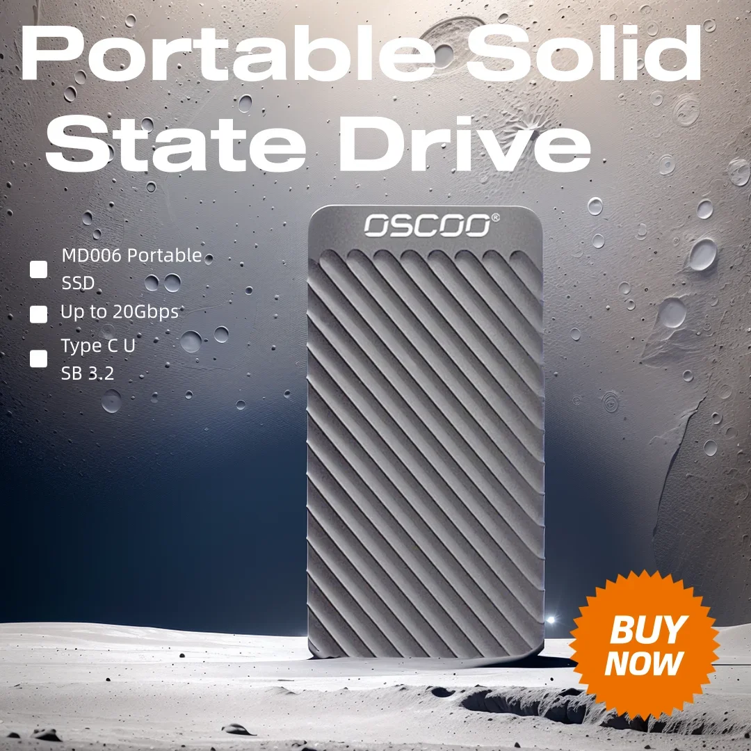 Oscoo Ssd Portatile Externe Ssd 1Tb 2Tb 20Gbps Pssd Per Ps5 Accessori Per Computer Disque Dur Tragbare Externe Ssd Esterno