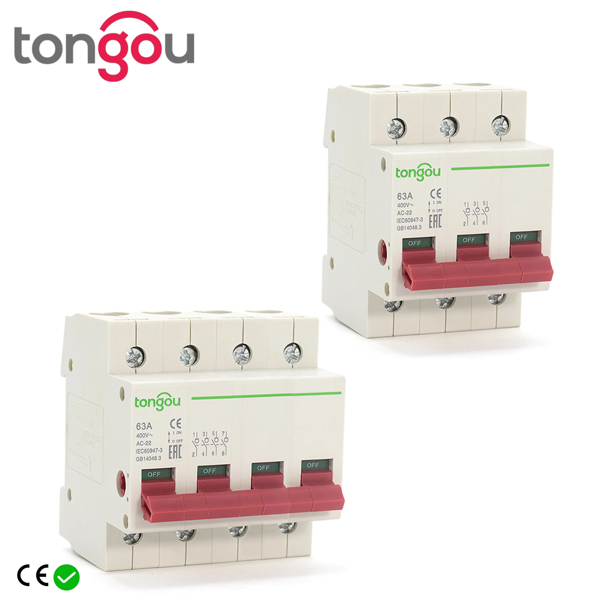 230V400VAC3P4PMainSwitchFunctionDisconnectorSwitchIsolator