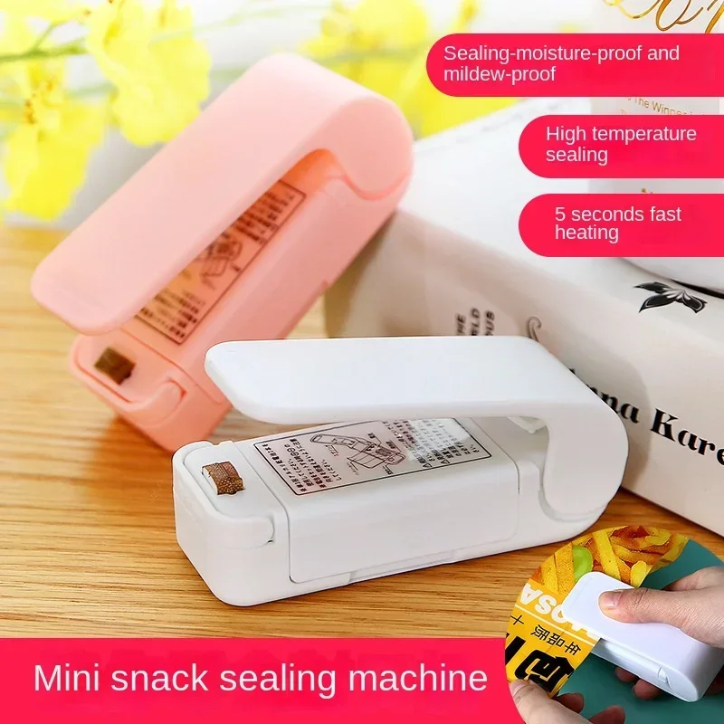Home Vacuum Packaging Machine bag sealer,food vacuum sealer,portable sealing machine Plastic Bag Sealer Thermal Plastic Food Bag Closure Portable Sealer Food Packaging Heat