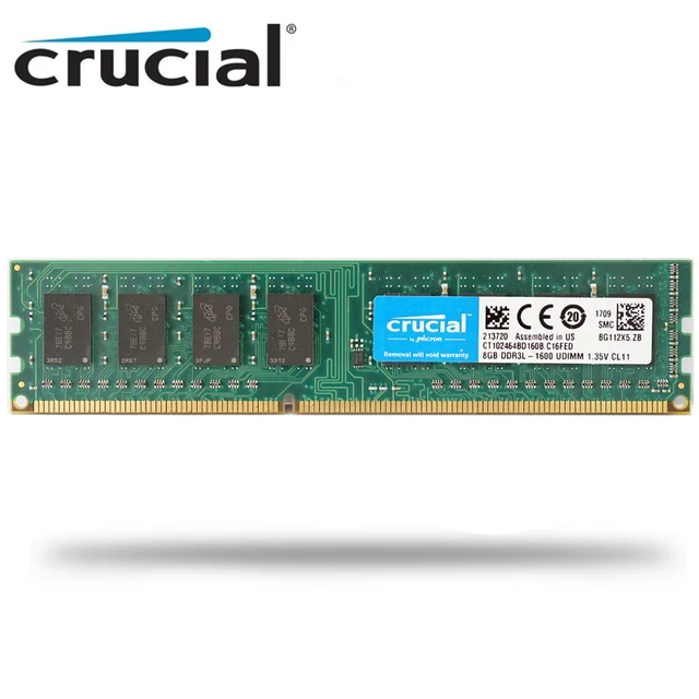 16GB 8GB 4GB Crucial Ballistix Sport DDR3 PC3-10600 1333MHz Desktop RAM  Memory