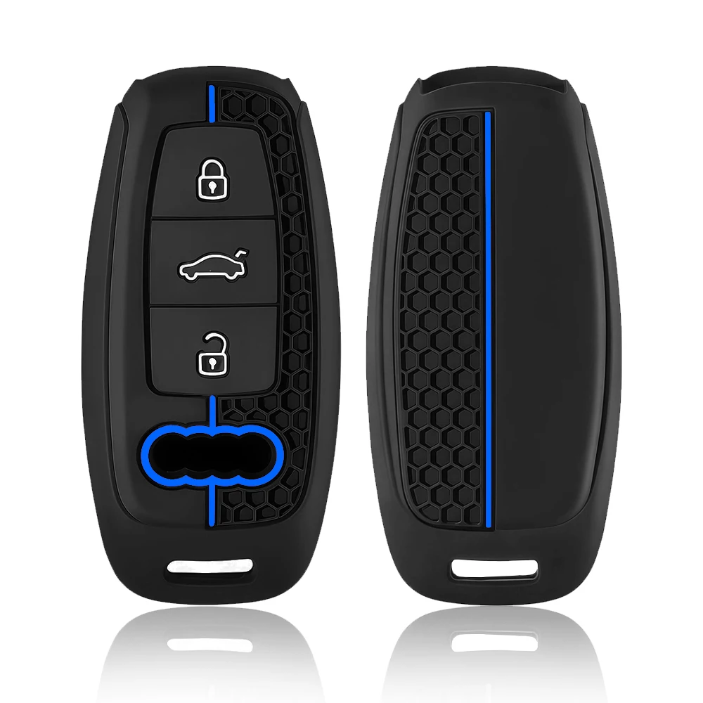 Silicone Car Smart Key Protective Shell Cover - Auto Styling Accessory
