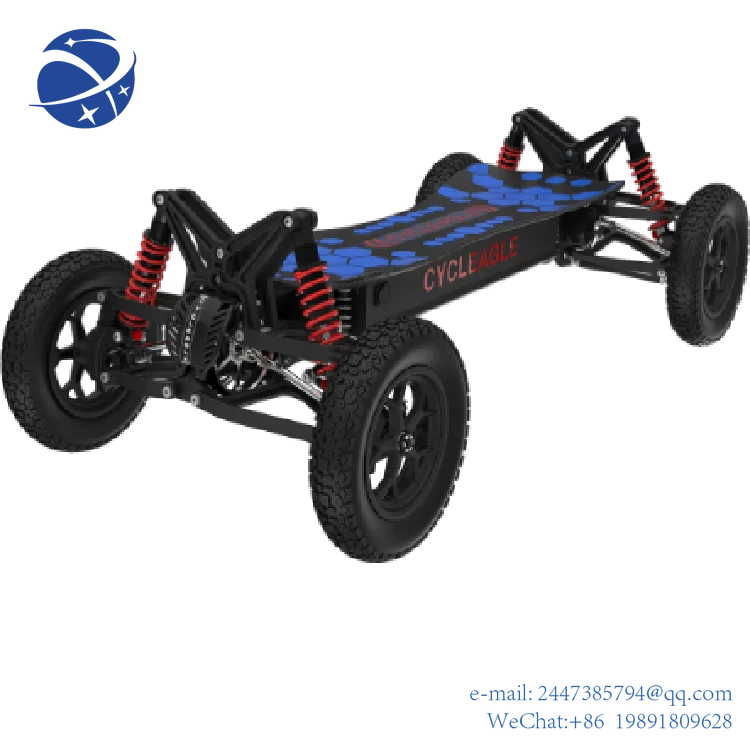 Yun YiTop speed 40KM all terrain electric powered skateboard with fast speed