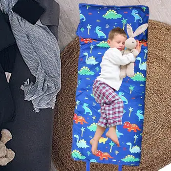 Camping Sleeping Bag Backpacking Comfortable Sleeping For Boys Roll-up Design Travel Sleeping Bag With Pillow And Blanket For Da 4