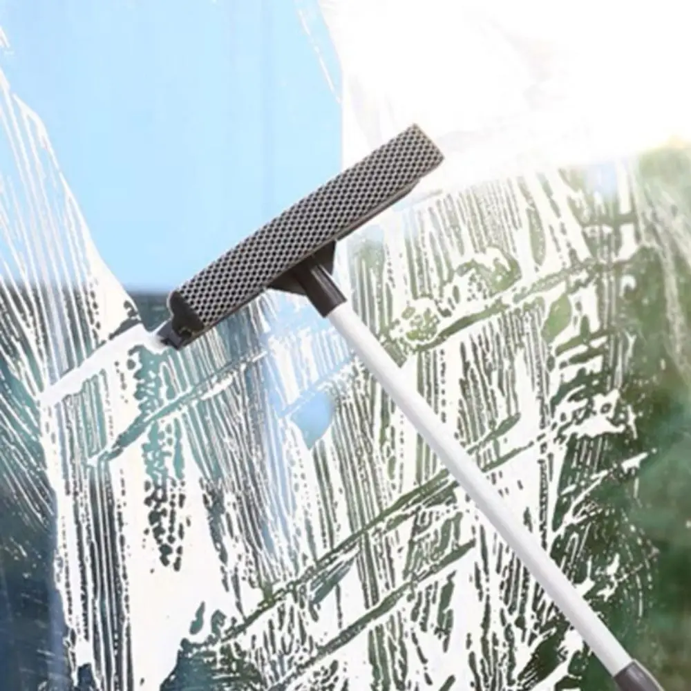 

Household Extended Telescopic Aluminum Rod Window Cleaner Glass Wiper