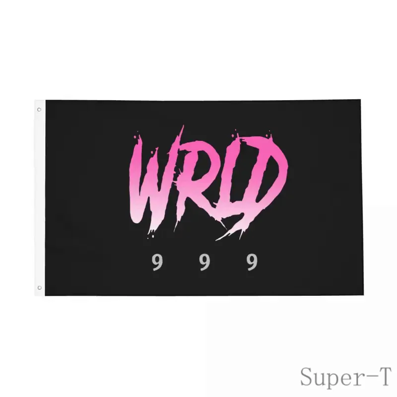 

Флаги Juice WRLD, прочный наружный баннер, полиэфирное висячее украшение
