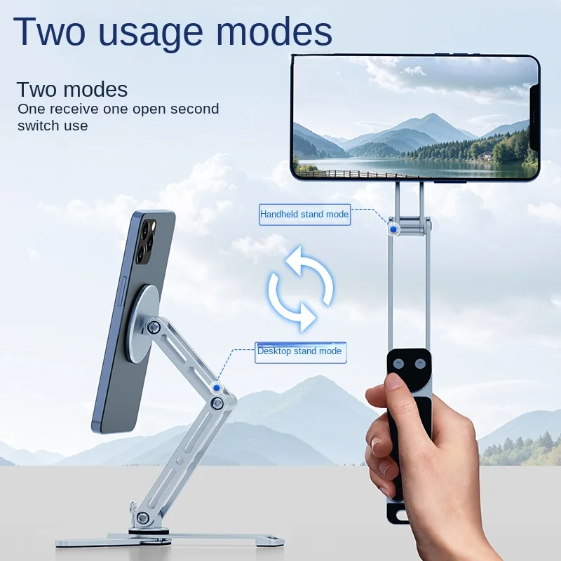 Magnetic 360° Rotatable Foldable Tablet & Phone Holder