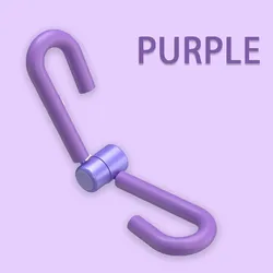 Compact Thigh and Arm Toner for Home Fitness Exercises (Purle)