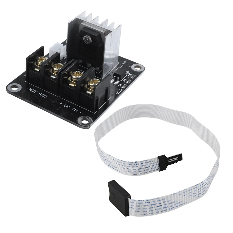 

2 Pcs Extension Cable Adapter Flexible Extender Hotbed MOSFET Expansion Modulefor Micro-SD To TF Card For Monoprice Select Mini