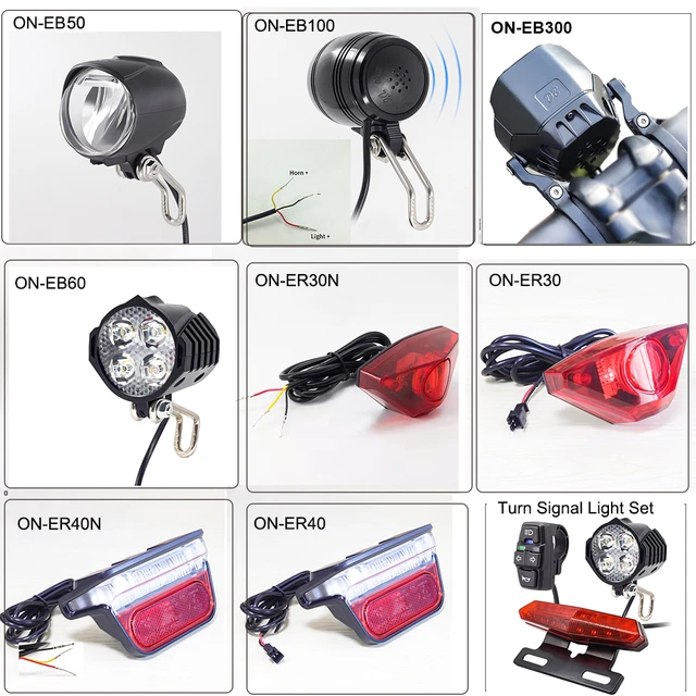 Led Light Electric Motorbike  Motorcycle Lighting Accessories - 48v 60v  Motorcycle - Aliexpress