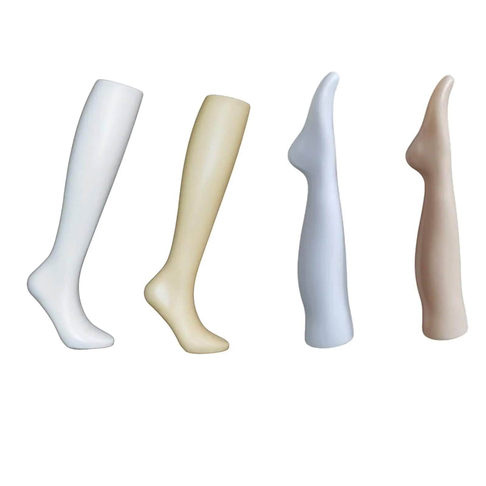 Female Mannequin Leg Manikin Stockings Display Model Photo Props Stockings Display Stand for Malls Shops Commercial Use Store