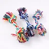 Dog Toy Pet Molar Bite-resistant Cotton Rope Knot for Small Dog Puppy Relieving Stuffy Cleaning Teeth Pet Chew Toys 3