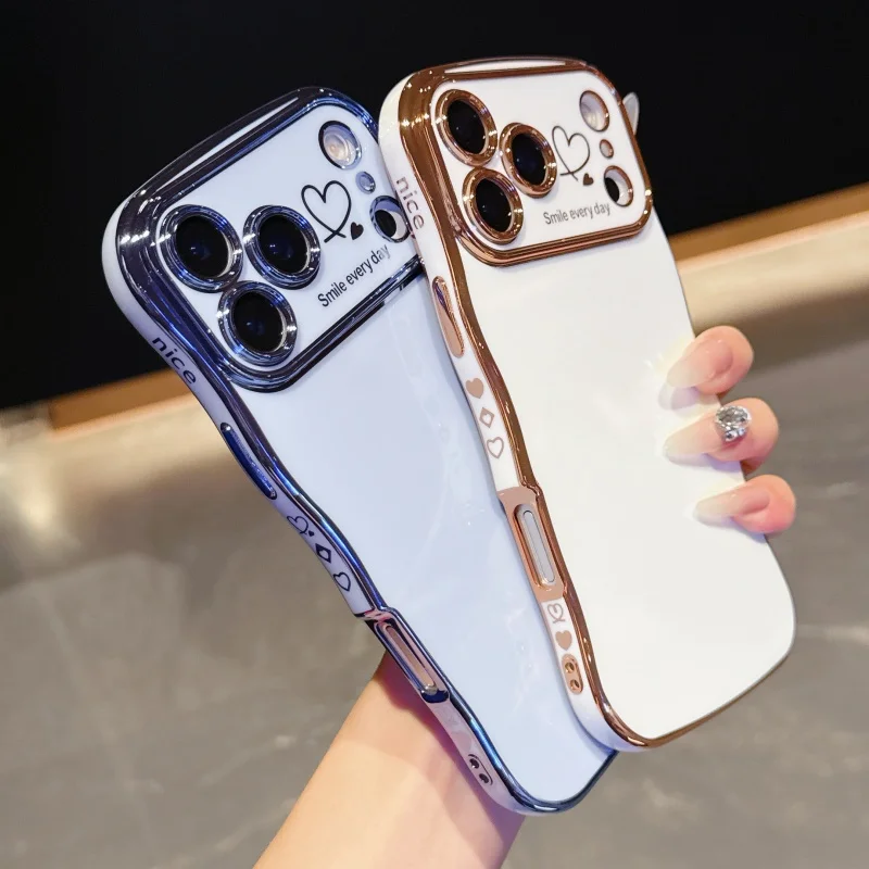 Electroplated Love Heart Case 2
