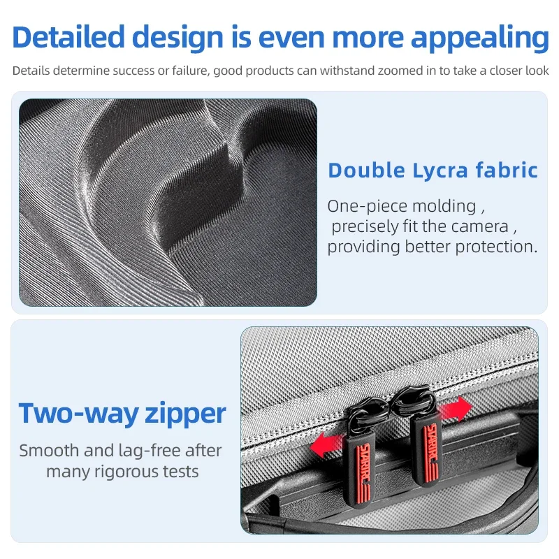 For DJI NEO RC 2 Remote Control Three-Electric Fly Set Storage Case For DJI NEO Handheld Flight Camera Accessory Storage Bag