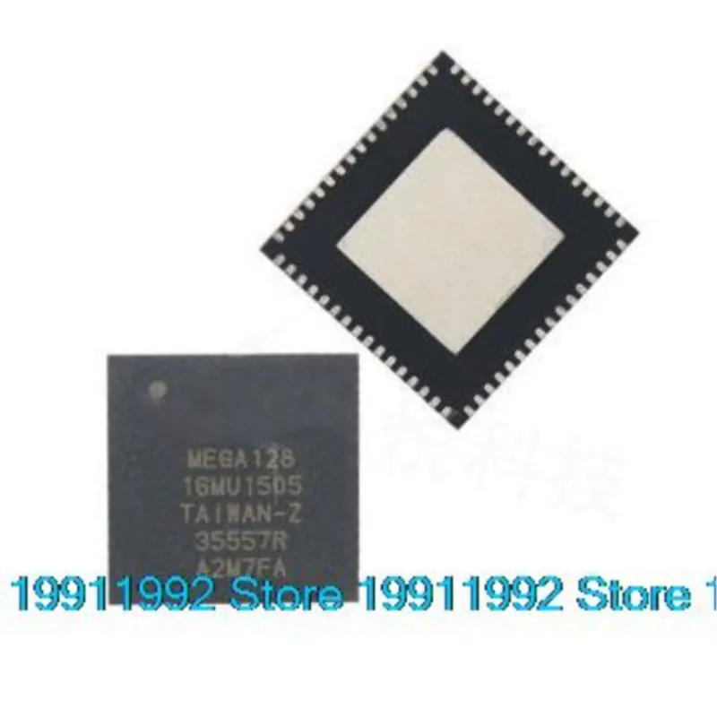 

5PCS New ATMEGA128-16MU QFN64