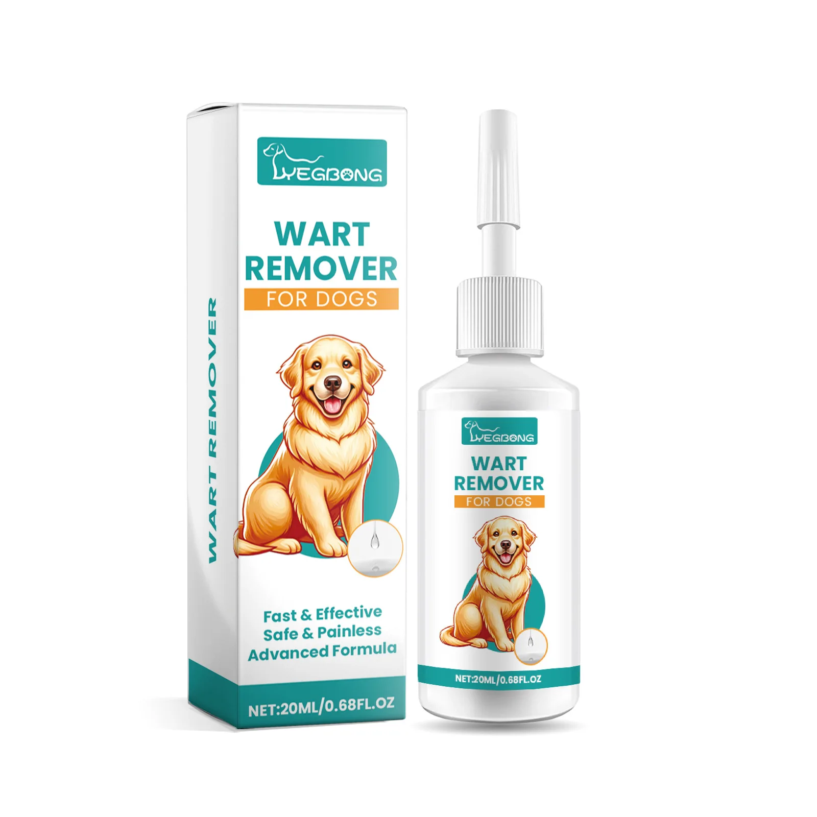Pet Wart Removal Liquid Eliminate Corns Papilloma Remove Flesh Warts Painless Moles Cleaning Skin Tags Dog Skin Repair Liquid