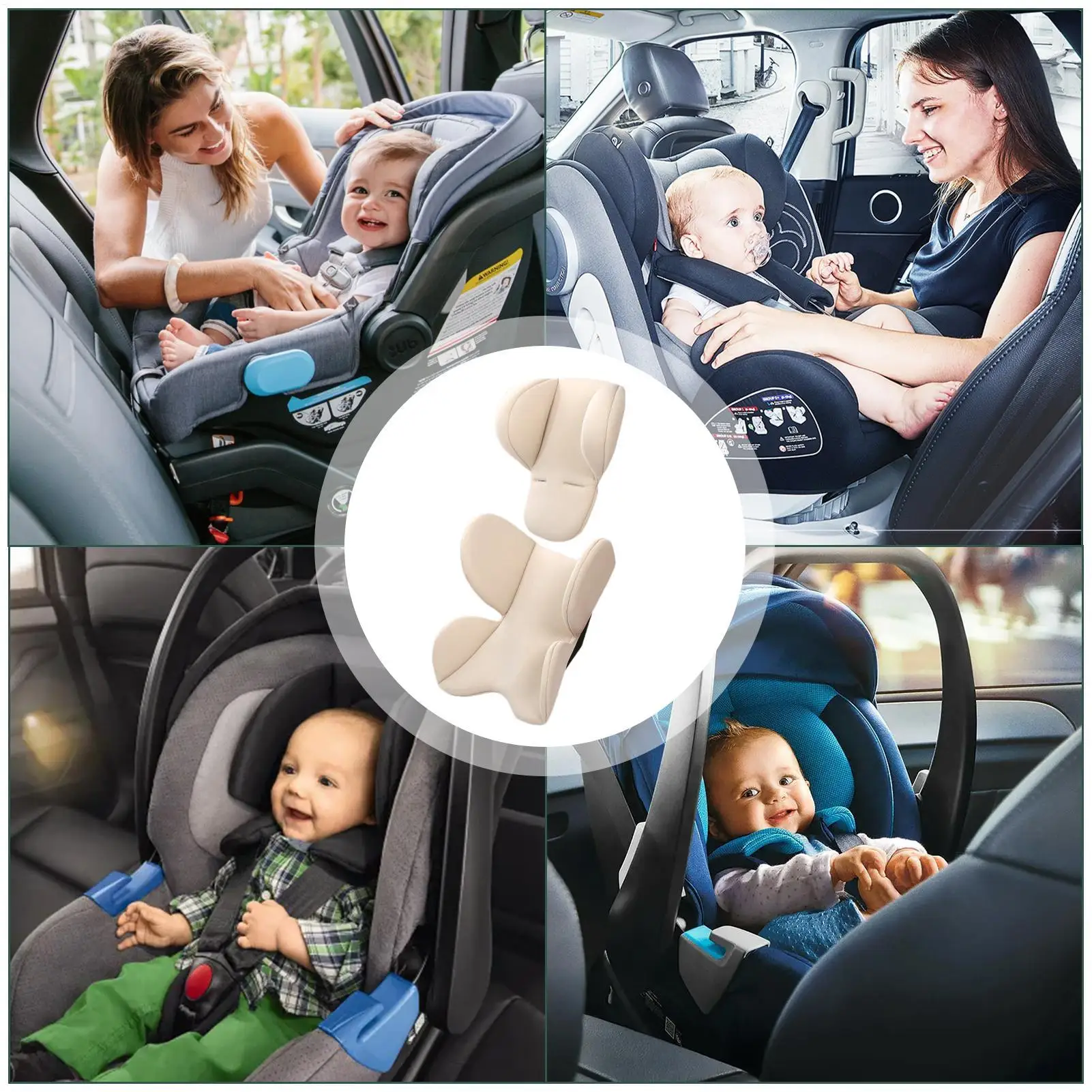 Multipurpose Baby Stroller Cushion Car Seat Eating Chair Cushion Seat Pelapik Tilam Kereta Tolak