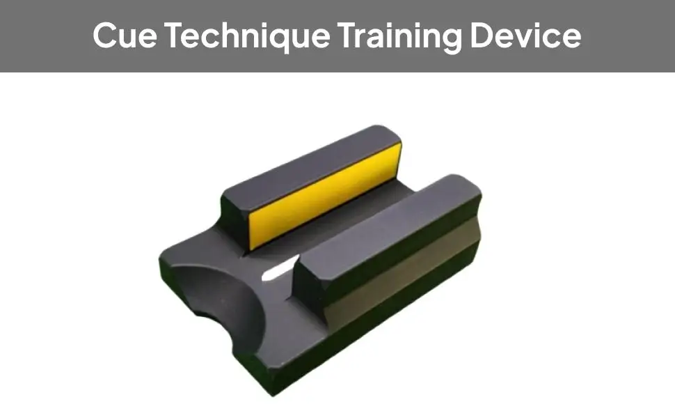 Billiard Training Helper Portable Cue Stroke Trainer Accessory for Improving Basic Skills in Billiards Practice
