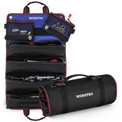 Heavy Duty Multi-Purpose Roll Up Tool Bag with Detachable Pouches (Multi-purpose)