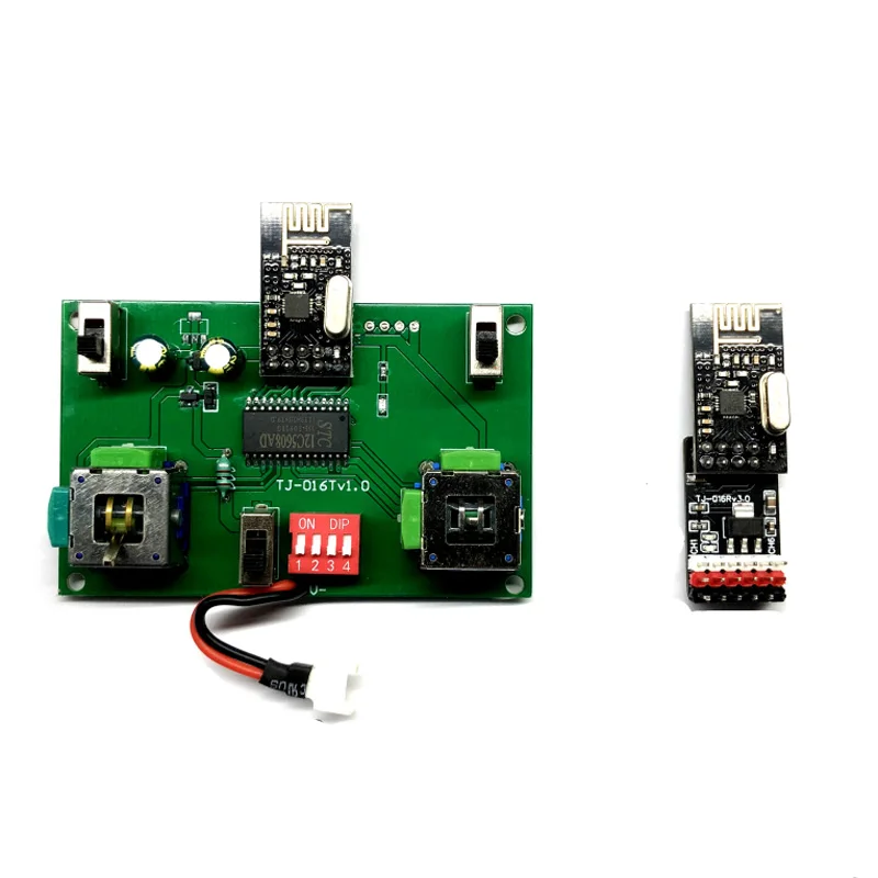 

1Set 2.4G 6CH Transmitter Receiver Board Control Distance 300meters for RC Car Boat Radio Controlling System Remote Controller
