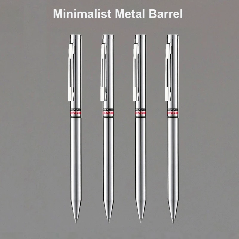 Japan Uni 2-in-1 Ballpoint Pen Mitsubishi SE-1000 Minimalist Metal Rod Black/Red Multicolor Pens Original Luxury Stationery Gift 6