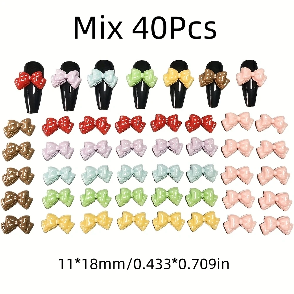 40Pcs 무작위 혼합 신선한 일본 음악 참고 날개 네일 아트 매력 Y2k 도파민 여덟 노트 전화 케이스 라이터 키보드 장식