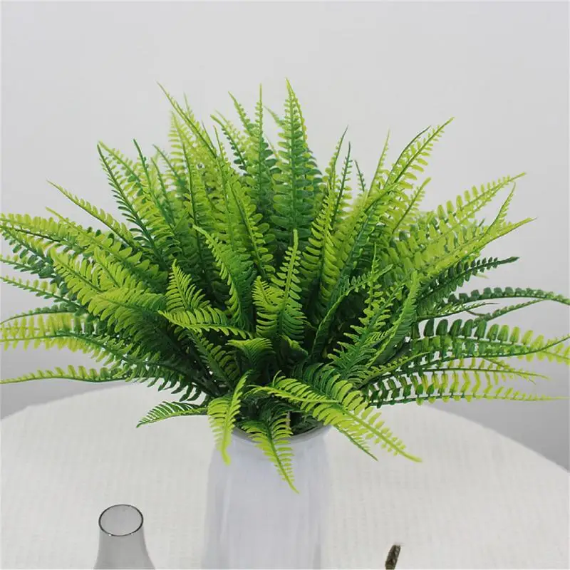 Fake Ferns Artificial Ferns For Outdoors Large Uv Resistant Greenery Vivid  Boston Ferns Artificial Plants For Outdoor Indoor - AliExpress