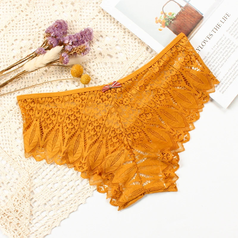 Mutande Donna Pizzo Innersy - Pacco Da 5, Vita Media, Cotone Comodo - Foto 4