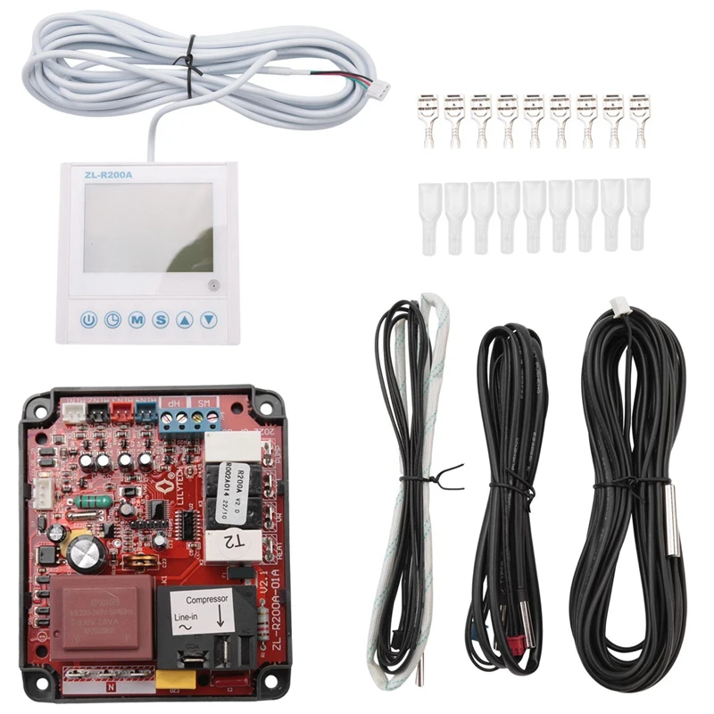 

LILYTECH ZL-R200A,Universal,Air Source Heat Pump Water Heater Controller, Pump Air To Hot Water Heating Controller