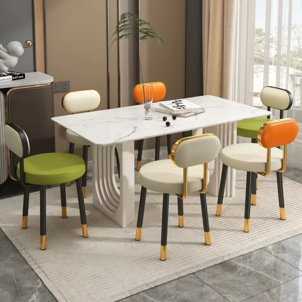 Modern Dining Chairs Modern Home Furnishings Simple Chair Bedroom Thickened Durable Dressing Luxury Household Breathable Chairs
