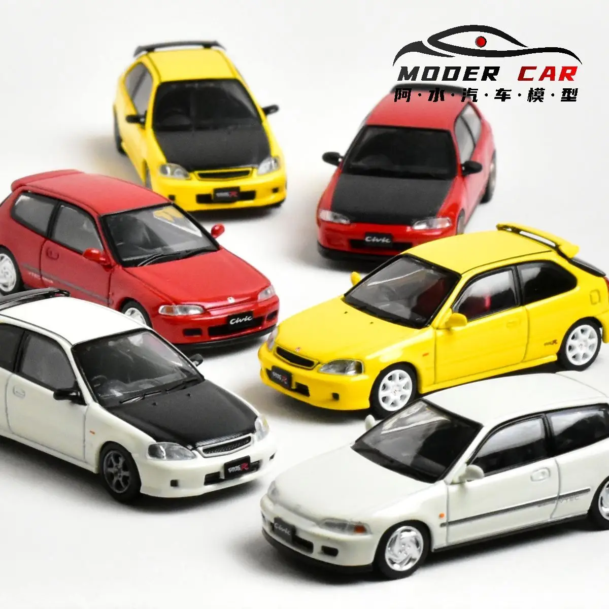 HONDA CIVIC EG6&EK9 1/64 2台セット HONDA CIVIC EG6&EK9 1/64 2台セット - メルカリ