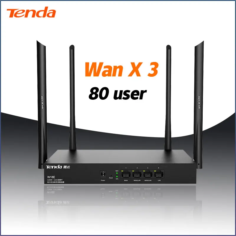 Tenda W18E AC1200 Wireless Hotspot Router 11ac 2.4/5Ghz Dual Band Wifi  Extender Long Range Access Point Wifi Reapeter - AliExpress