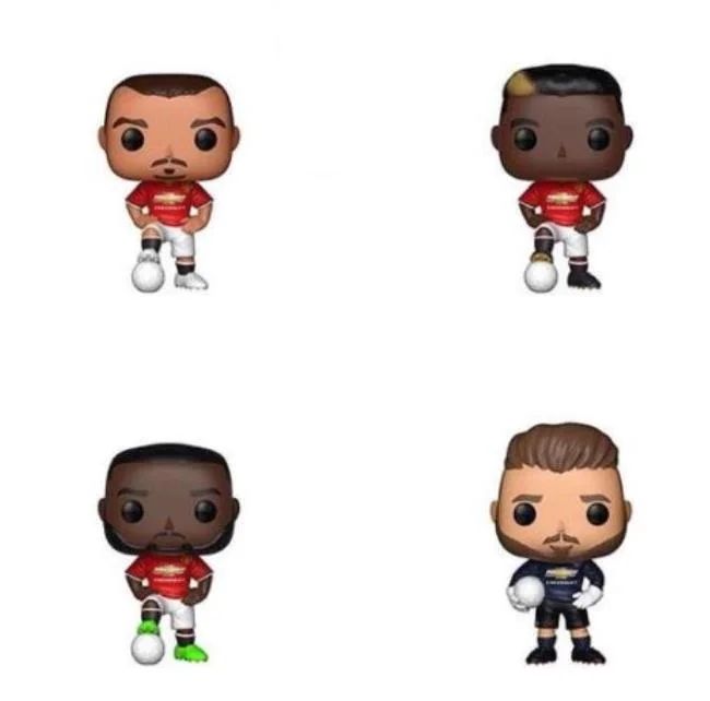 Funko Pop Football Man Paul Pogba #04 ZLATAN #03 Romelu Lukaku #02 Roberto  Firmino #09 Sadio Mane #10 Vinyl Figure Dolls Toys - AliExpress