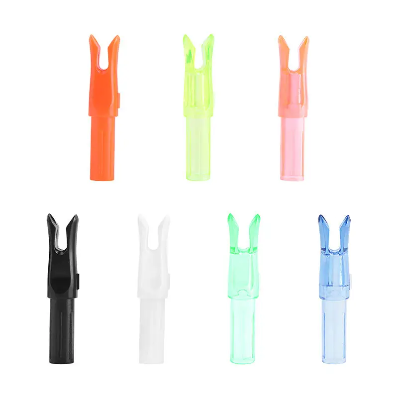 12 Pointes De Flèche Carbone 5,2 Mm – Encoches LED Brillantes – Bagues 5,9/6,2/6,3 Mm – Rouges