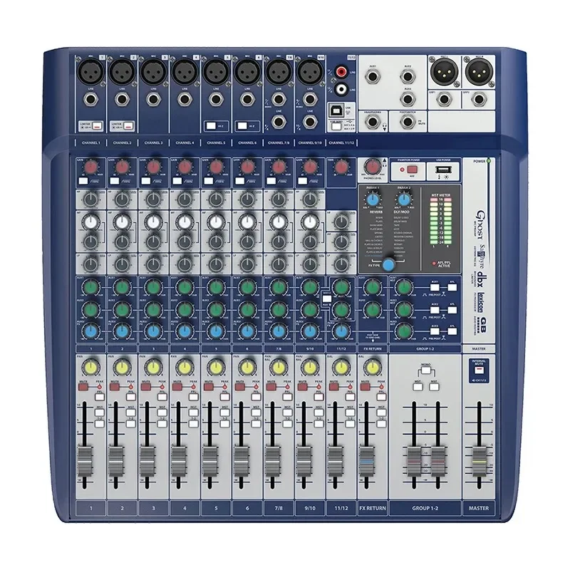 Signature Mixer Audio Soundcraft A 12 Canali Per Esibizioni Di Canto Sul Palco 2 Ordini