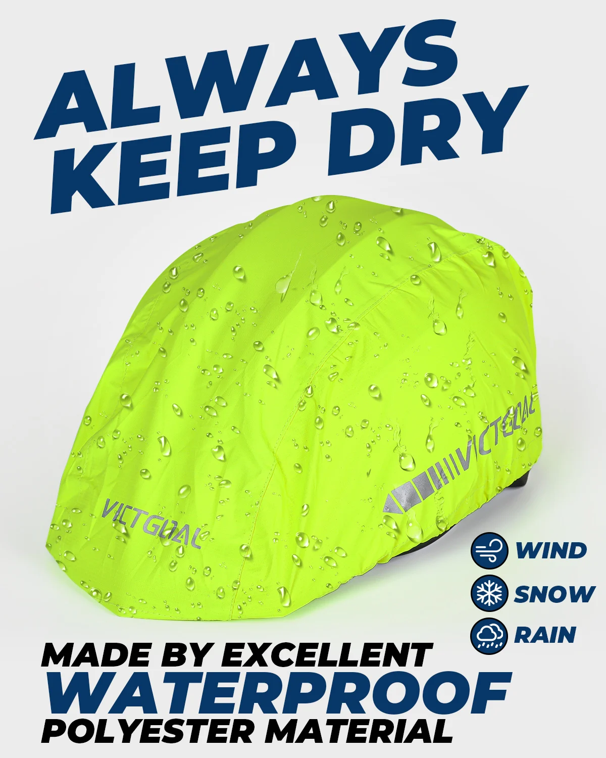 Waterproof Reflective Cover bicycle helmet cover For Bicycle Helmet Rainproof Cycling Helmet Rain Cover MTB Road Bike Dustproof