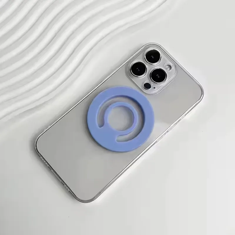 Magnetic Silicone Phone Ring Holder and Grip Strap - Mobile Accessories