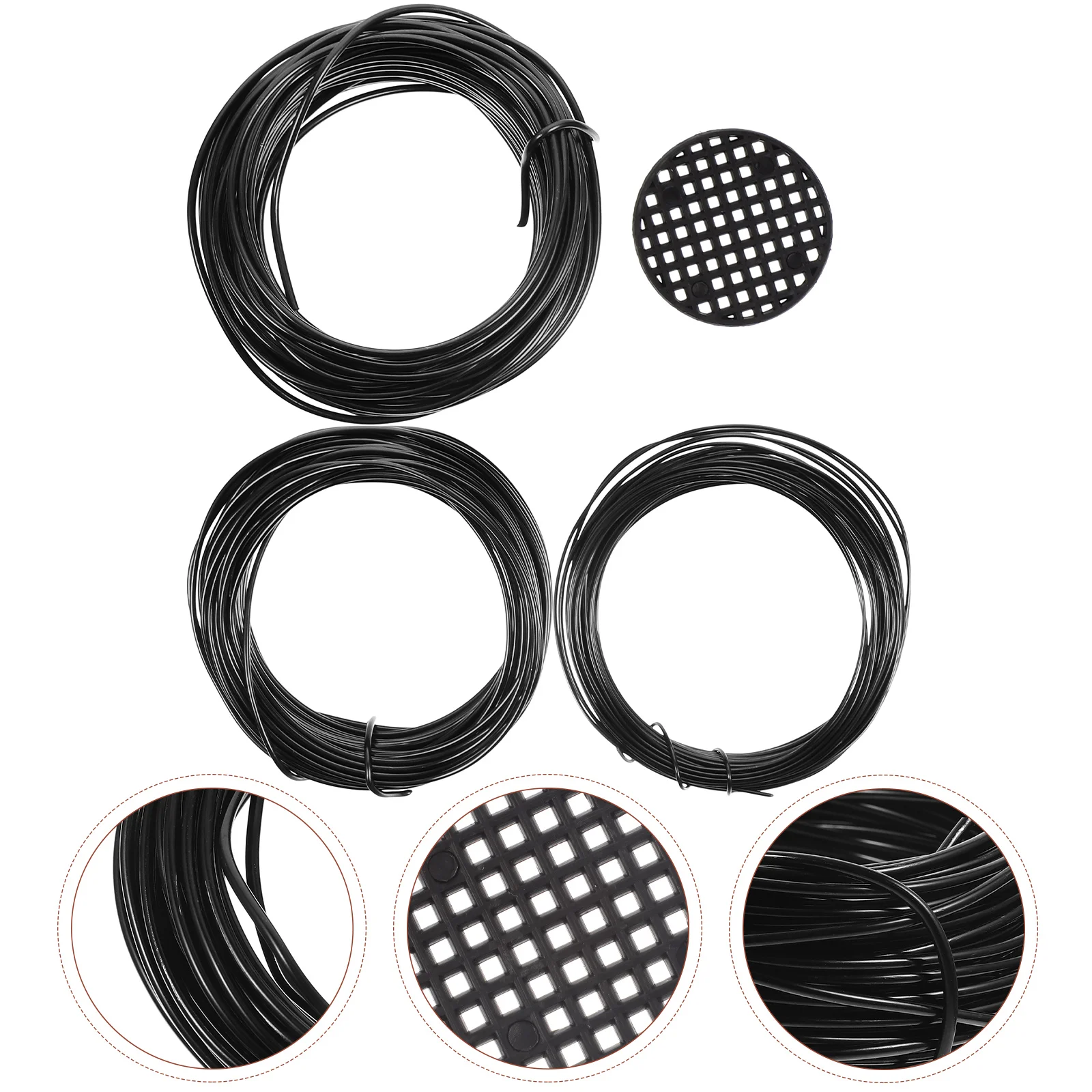 

Набор алюминиевых проводов для обучения дереву бонсай, железная стойка для поддержки растений, инструменты для садоводства «сделай сам»