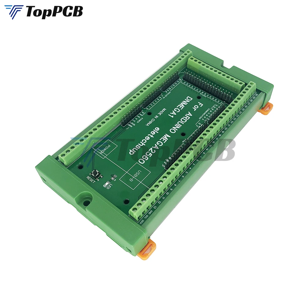 DIN Rail Mount Screw Terminal Block Adapter Module