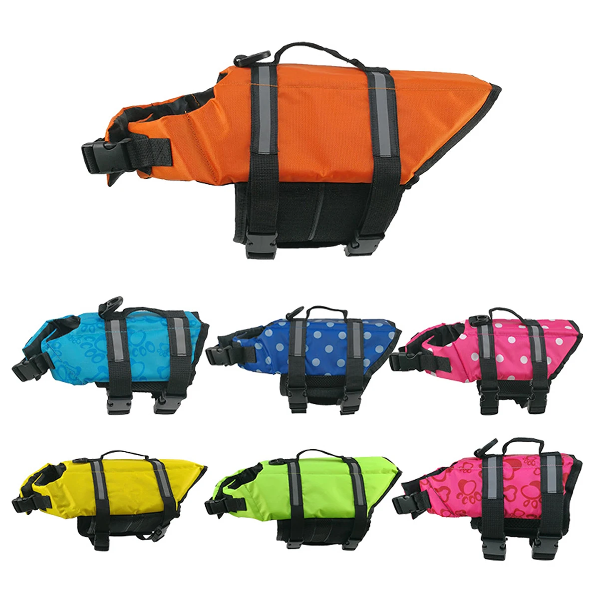 Reflective Dog Life Jacket Vest 6
