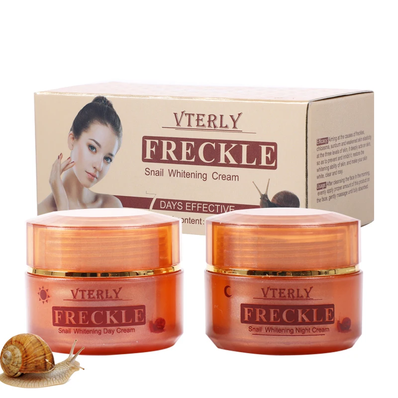 Private Label Vterly Strong Removal 7 Days Dark Spot Corrector Skin Care Natural Anti-Aging Whitening Freckle Face Cream