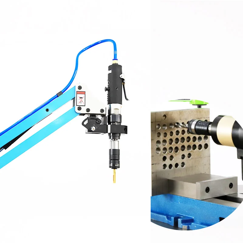 Pneumatic M3-M12 Universal Type 360 Degrees Angle Pneumatic Air Tapping Machine Drilling Machine Tap Tools With Chucks