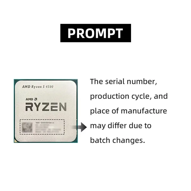 다중 작업 처리와 뛰어난 성능을 갖춘 AMD Ryzen 5 4500 CPU