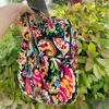 VB limited edition floral double shoulder backpack, pure cotton backpack, travel backpack 4