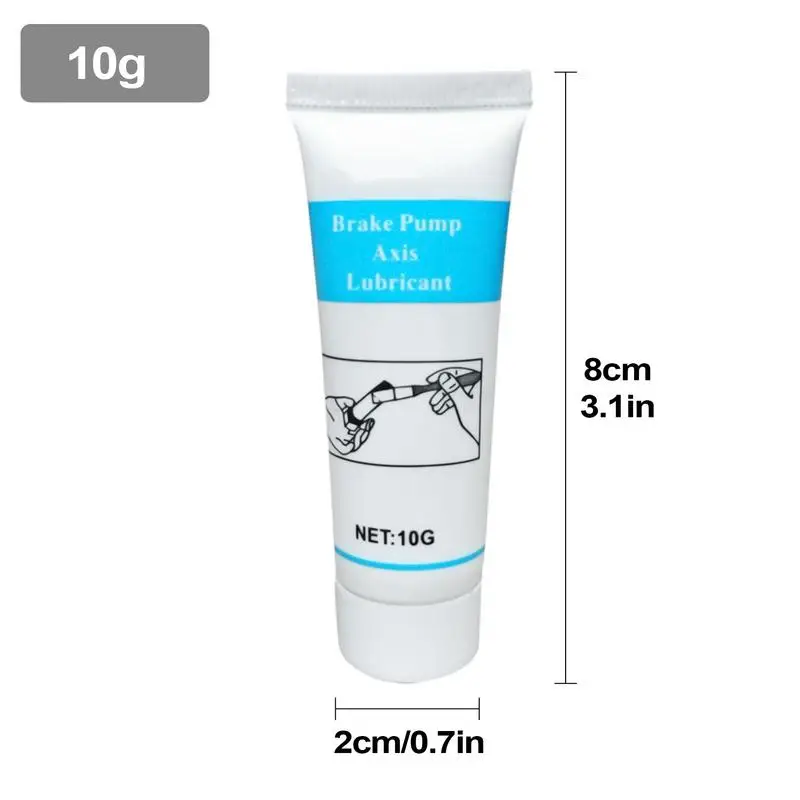Brake Lubricant Cylinder Guide Pin Lubricant Brake System Tube Grease Heat Resistant Pad Grease 10g Car Care Products