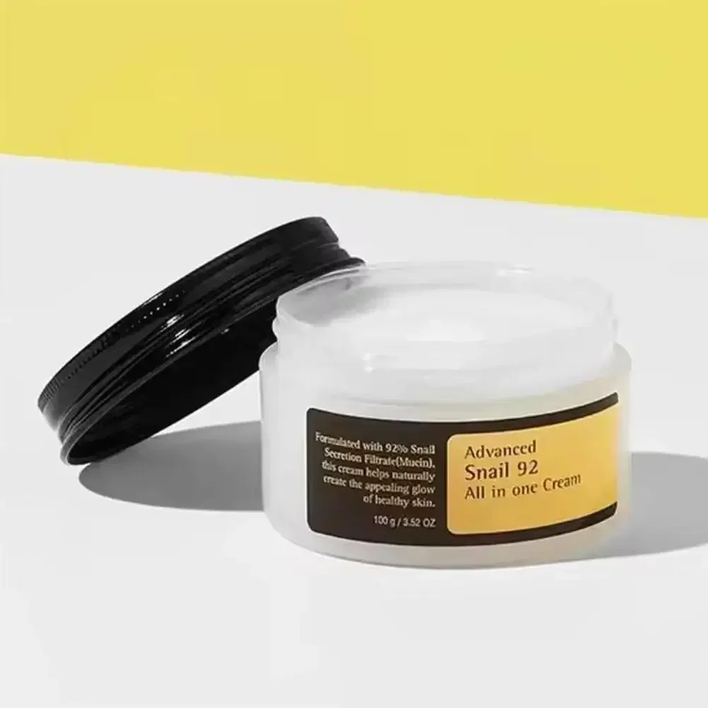 Snail 92 and Cream Snail 96 Mucin Power Essence Moisturizing Smoothing Nourishing for Advanced Korean Facial Skin Care facial essence