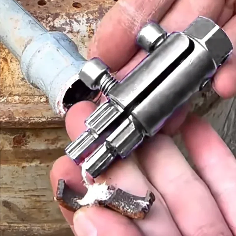 Faucet Angle Valve Screw Extractor – Professional Broken Bolt Remover Tool for 1/2", 3/4", 1" Water Pipes Plumbing Repair Tools