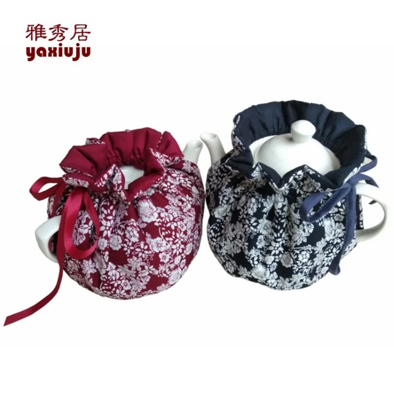 Vintage Floral Teapots Dust Cover Tea Cosy Kettle Cover Insulation And Keep Warm For Home