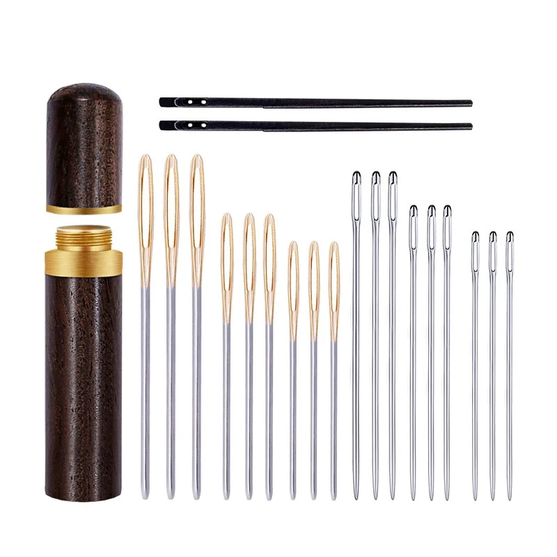 21pcs/Set leather crafts needles for embroidery sewing
