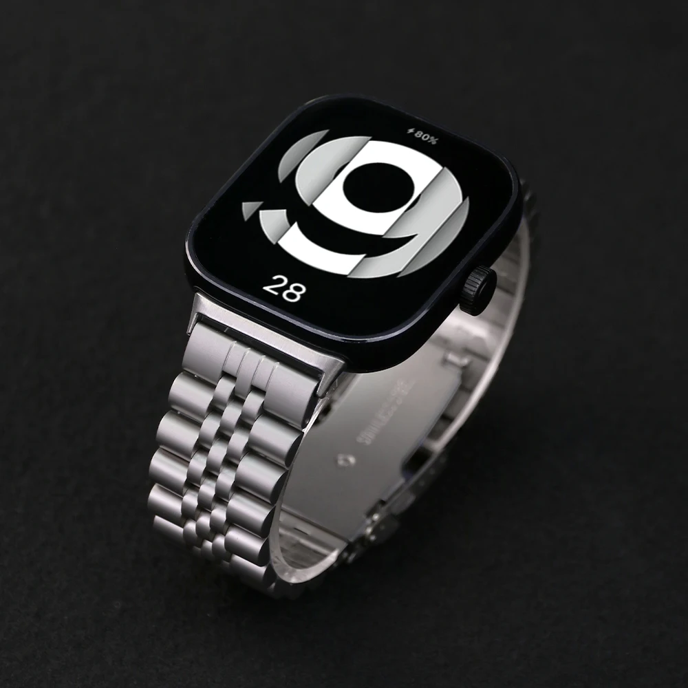Stainless Steel Business Bracelet for Smartwatch - Metal Wristband Strap
